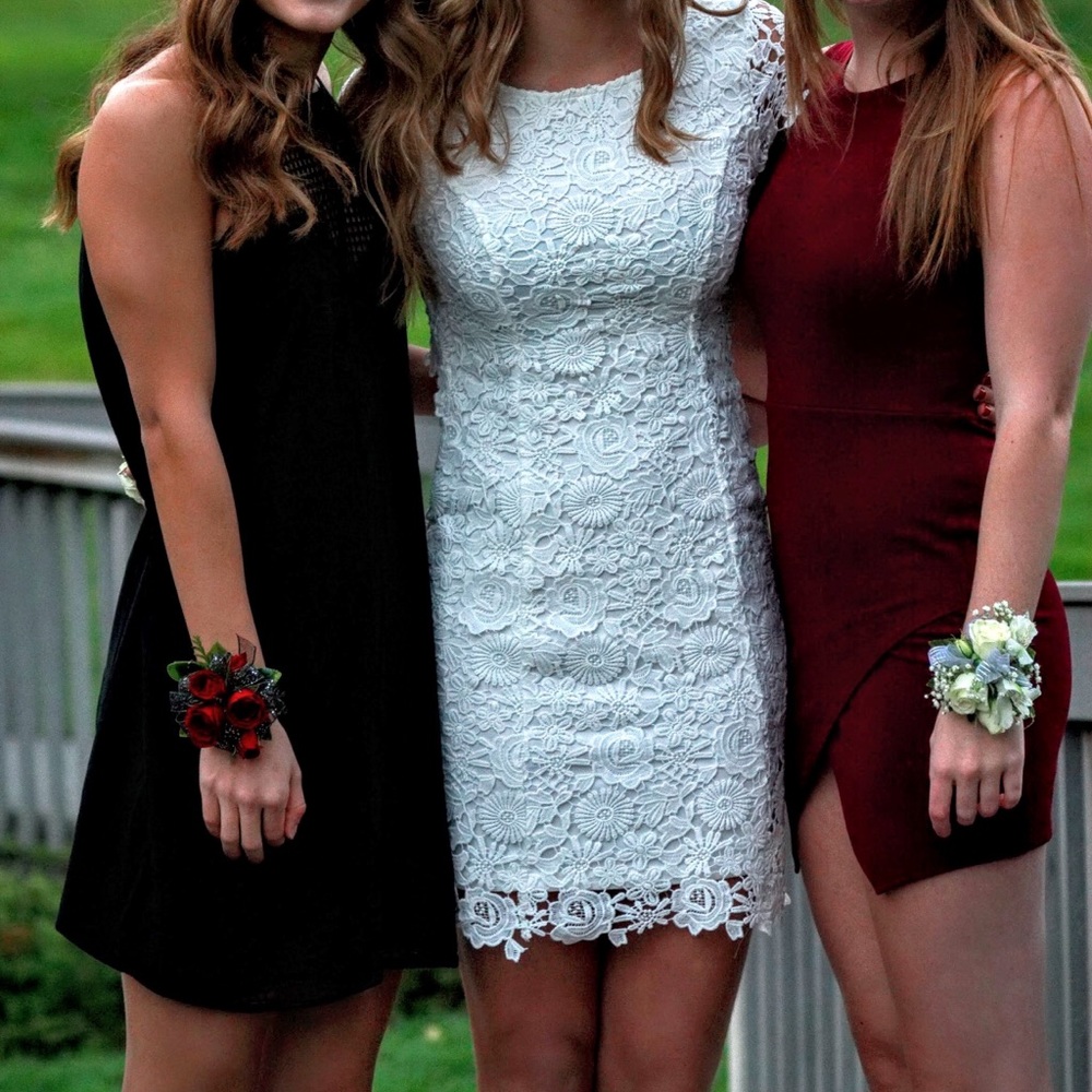 Lace Homecoming Dress